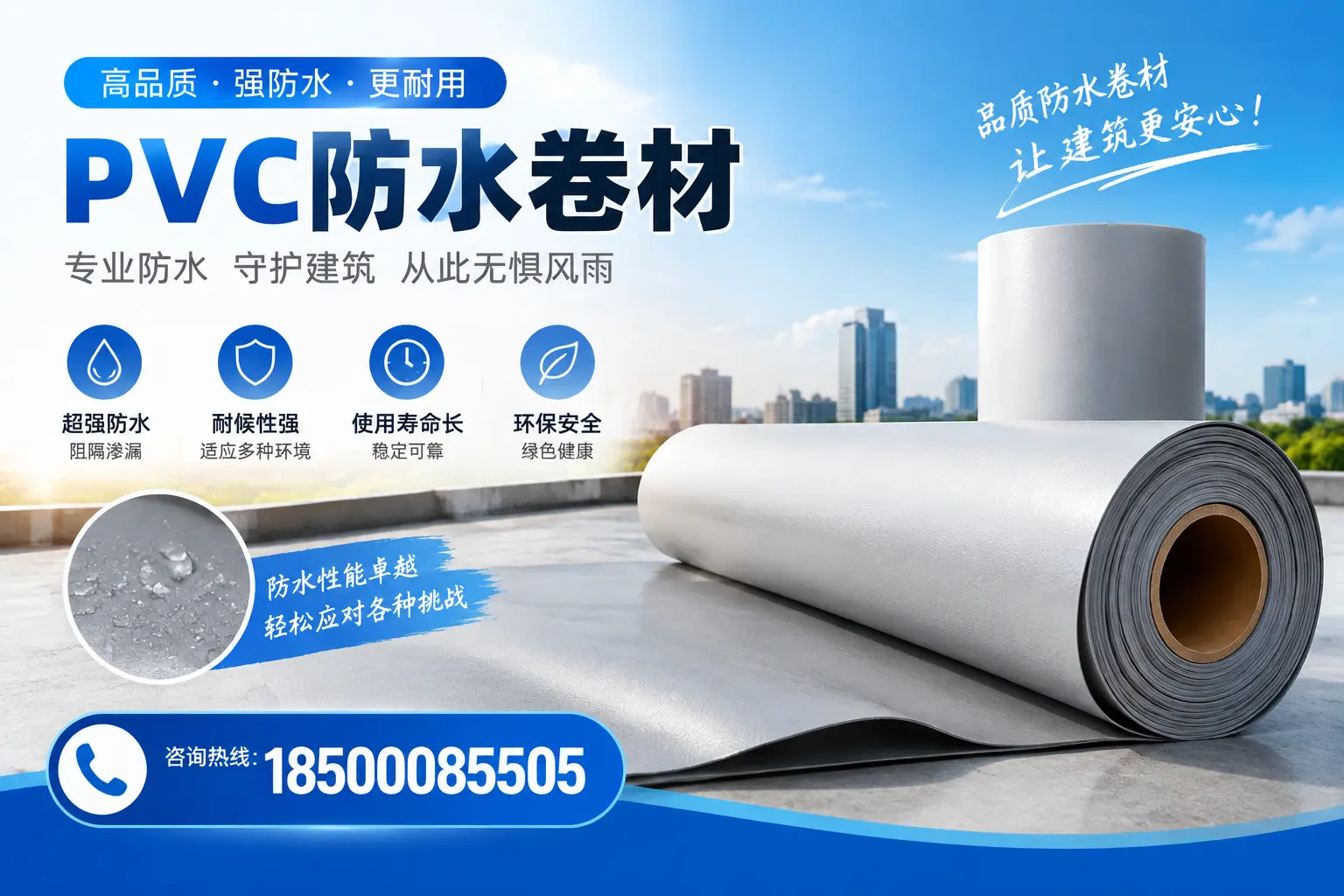 如何选择高质量的PVC防水卷材？珠海消费者必看指南